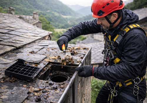 Desatascos y comprobación de bajantes en Asturias