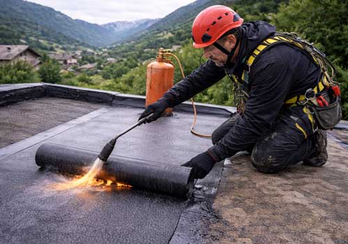 Impermeabilización de cubiertas en Asturias