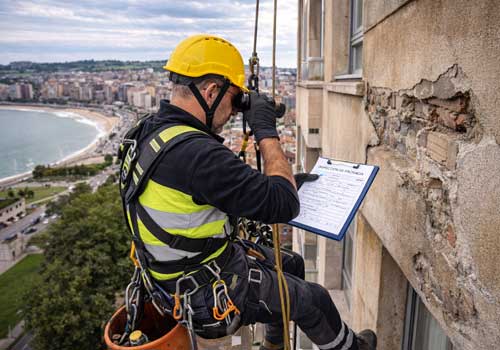 Inspección revisión edificios Asturias