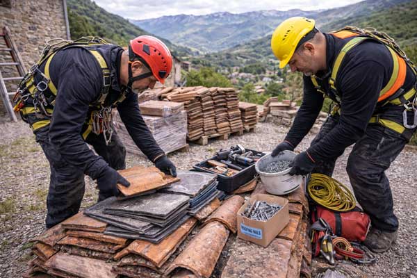 Empresa reparación mantenimiento tejados cubiertas impermeabilizaciones Asturias Materiales de calidad para tejados y cubiertas en Asturias